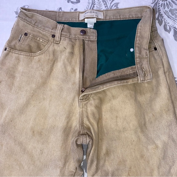 LL Bean Double L Related Fit Tan Flannel Lined Denim Jeans Mens
31X29 Cotton - Picture 4 of 13